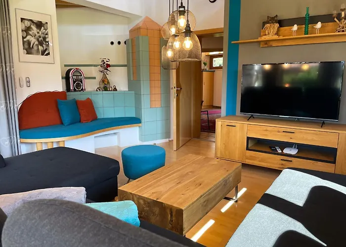 Leutasch With Trail & Mountain Views